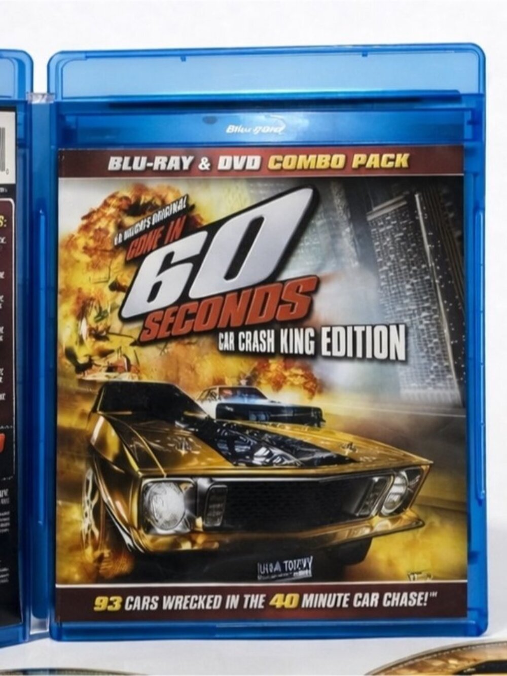 Gone in 60 Seconds Car Crash King Edition Blu-ray + DVD Combo